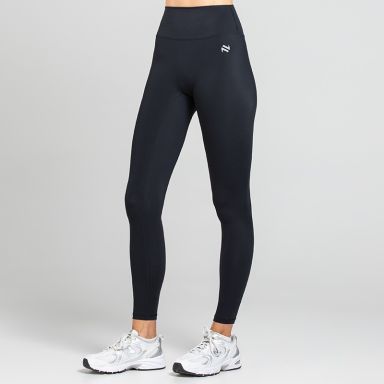 Black Women’s Ember Full Length Leggings with high rise waistband