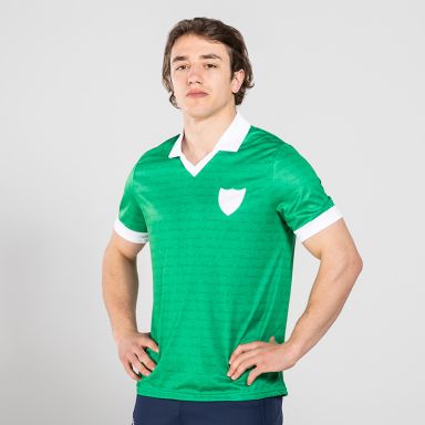 Green Limerick GAA 1973 Retro Jersey with players names printed throughout the jersey by O’Neills.