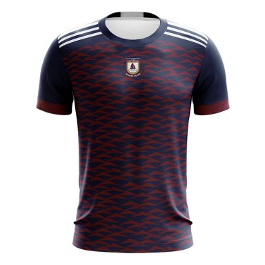 Annaghdown Camogie Club Kids' Short Sleeve Training Top Maroon