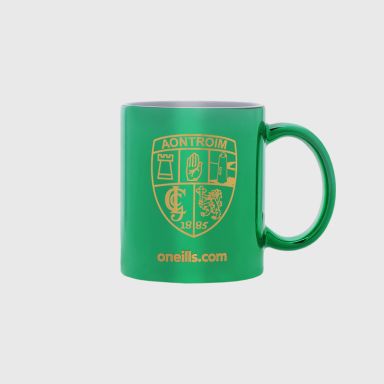 Green Antrim GAA Metallic Mug by O'Neills.