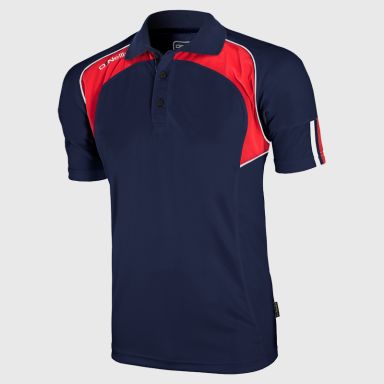 Marine / Red / White Kids' Apex Polo Shirt by O'Neills.