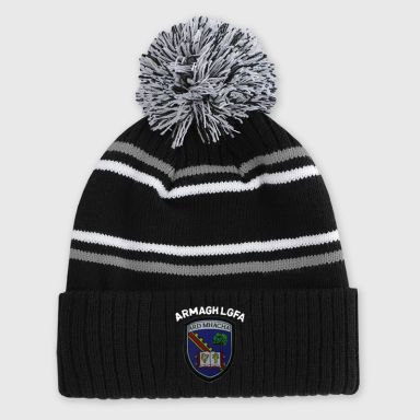 O'Neills Armagh LGFA Kids' Bluestack Bobble Hat