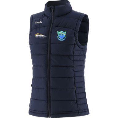 St. Patricks GAA Club Ardattin-Tullow Women's Ash Lightweight Padded Gilet