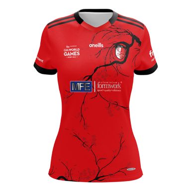 Asian County Board Open Football GAA World Games Women's Fit Jersey (MFE Formwork)