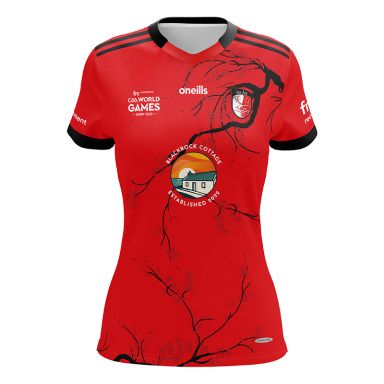 Asian County Board Open Camogie GAA World Games Women's Fit Jersey (Blackrock Cottage)