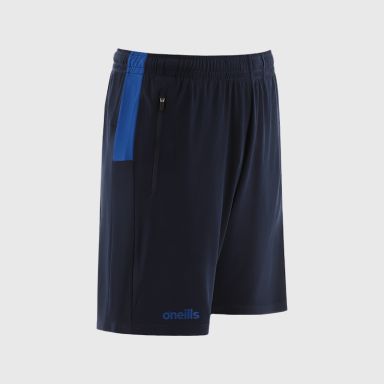 Navy / Blue Kids' Aspire Shorts from O’Neills featuring an elasticated waistband & two zipped pockets.