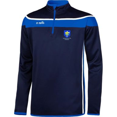 St. Nicholas Primary School - Ardglass Kids' Auckland Squad Half Zip Top Marine / Royal / White
