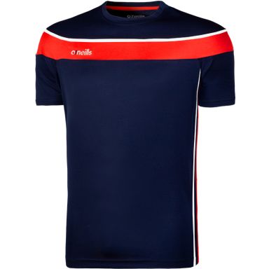 Men's Auckland T-Shirt Marine / Red / White