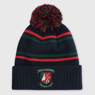 Ballinora Camogie & LGFA Bluestack Bobble Hat
