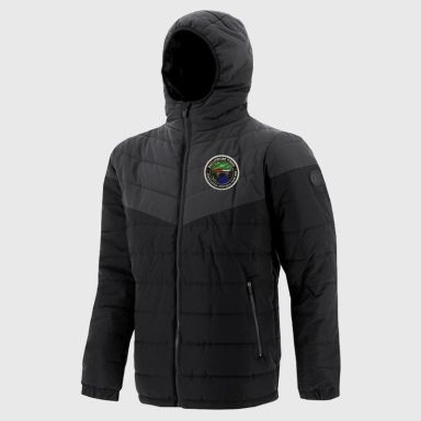 Ballinrobe Town AFC Kids' Maddox Hooded Padded Jacket Black