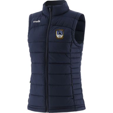 Ballyoulster FC Women's Ash Lightweight Padded Gilet