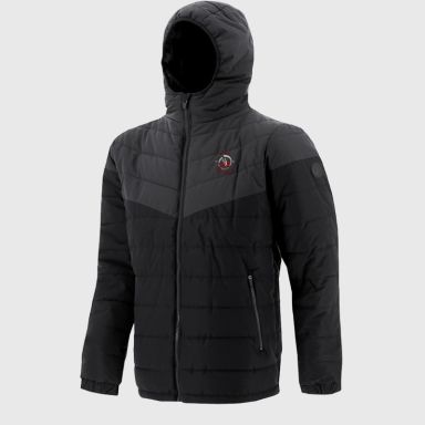 Bannow-Ballymitty GAA Club Men's Maddox Hooded Padded Jacket Black