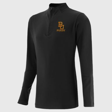 Baylor University Rugby Kids' Jenson Brushed Half Zip Top