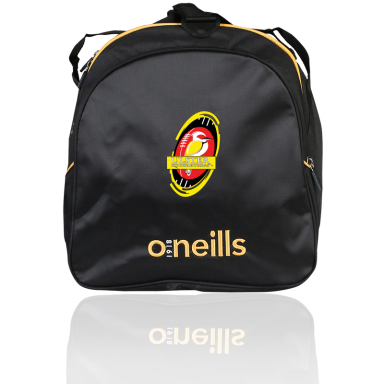 Ulster Kookaburras Bedford Holdall Bag Black / Amber