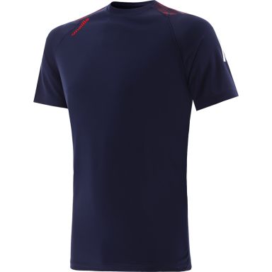 Navy Men's Belcourt T-Shirt Marine / Red / White.