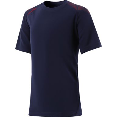 Navy Kids' Belcourt T-Shirt Marine / Red / White.