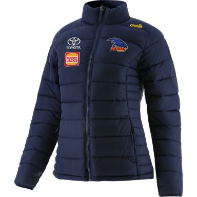 O'Neills Adelaide Crows Women's Bernie Padded Jacket 2024