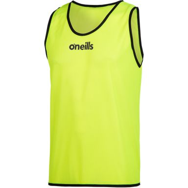 Personalised Single Mesh Training Bib Yellow