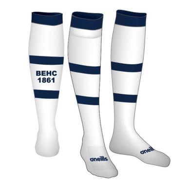 Blackheath & Elthamians Hockey Club Kids' Koolite Max Socks White / Marine