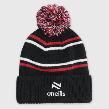 Adult's Bluestack Bobble Hat Black / Red from O’Neills 