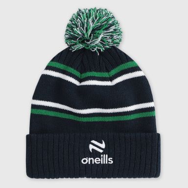Kids' Bluestack Bobble Hat Navy / Green from O’Neills 