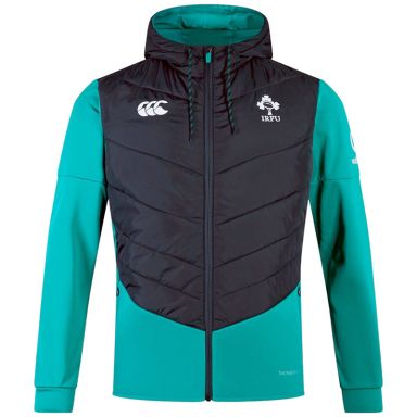 Canterbury Men's Ireland Rugby IRFU 2024/25 Hybrid Padded Jacket from O'Neills.