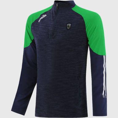 Cairns Chieftains Oslo Brushed Half Zip Top