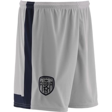 Grey Derry City FC  Away Goalkeeper shorts with the official Derry City crest from O’Neills.