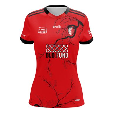 Cambodia International Football GAA World Games Women's Fit Jersey (DLD Fund)