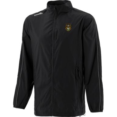 Castlegar GAA Typhoon Lightweight Rain Jacket Black / Silver