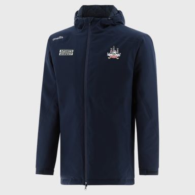 O'Neills Cork GAA Men's Catalyst Hooded Padded Jacket Marine