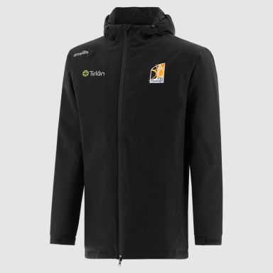 O'Neills Kilkenny GAA Men's Catalyst Hooded Padded Jacket Black