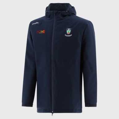 O'Neills Monaghan GAA Men's Catalyst Hooded Padded Jacket Marine