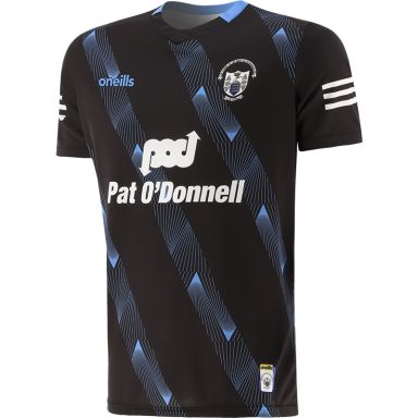 Black Clare GAA Training top with sponsor logo by O’Neills.