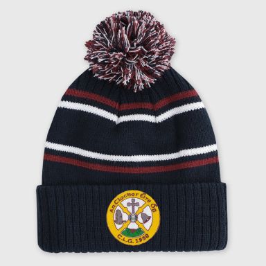 Clogher Bluestack Bobble Hat