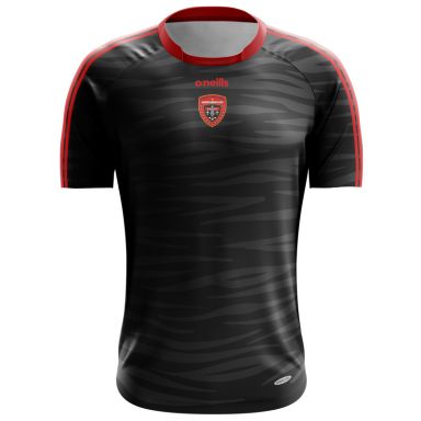 Cloyne Kids' Short Sleeve Training Top Black