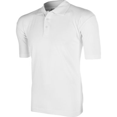 Men's Ridged Club Polo White