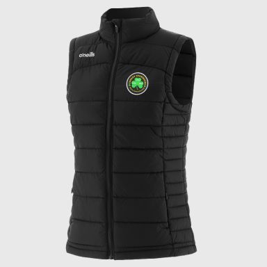 Conahy Shamrocks GAA & Camogie Club Women's Ash Lightweight Padded Gilet
