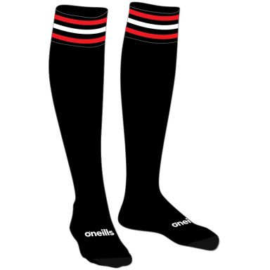 Congleton RUFC Koolite Max Long Socks Black / Red / White