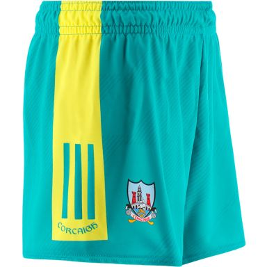 Green Cork GAA Training Shorts from ONeills.