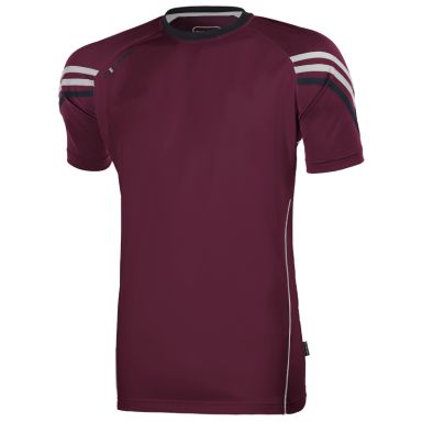 Kids' Darwin T-Shirt Maroon / Marine / White