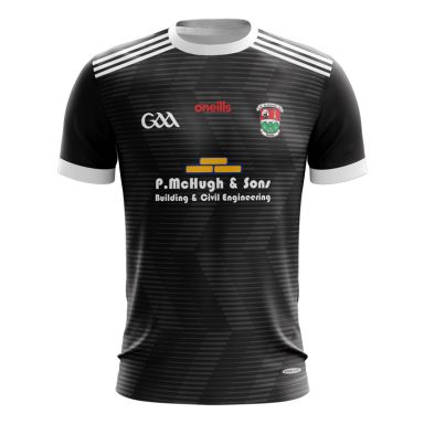 Davitts GAA Women's Fit Jersey Black / White