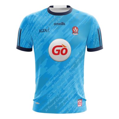 Derry LGFA Kids' Short Sleeve Training Top (Go)