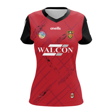 Down Camogie Women's Fit 2 Stripe Home Jersey 2023