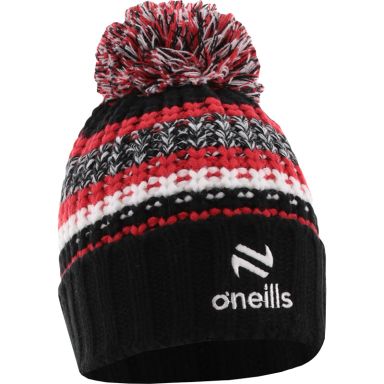 Black Drago Chunky Bobble Hat with 3D O’Neills logo.