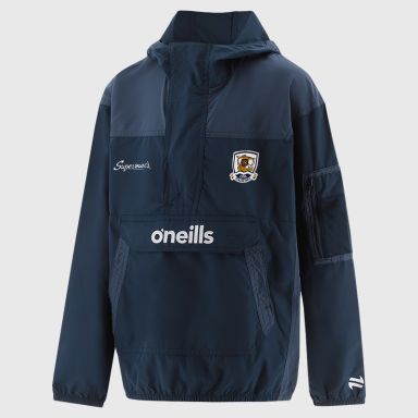 Galway GAA Kids' Drifter Half Zip Hooded Windbreaker Navy from O’Neills.