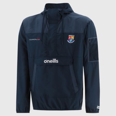 Longford GAA Men's Drifter Half Zip Hooded Windbreaker Navy from O’Neills.