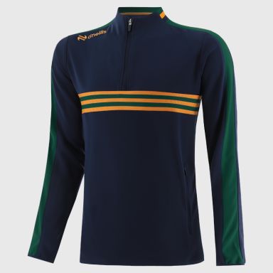 Marine / Bottle / Amber Men's Dromore Half Zip Top from O’Neills