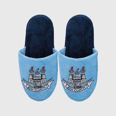 Sky Dublin GAA Slippers Dublin GAA crest by O’Neills.