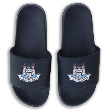 Marine Dublin GAA Zora pool sliders with Dublin GAA crest on the front by O’Neills.